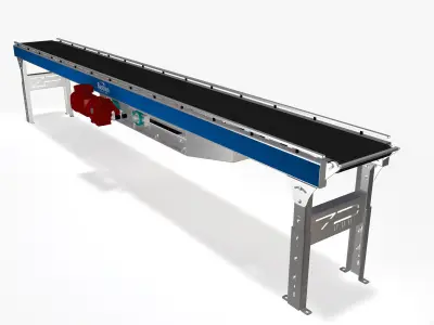 Conveyor - Zipline BRBAC 3D model