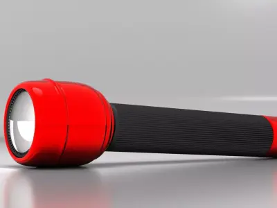 Torch Low-poly 3D model