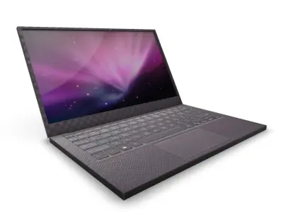 Laptop SHC Quick Office LM Low-poly 3D model