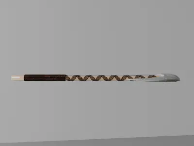 War Axe Low-poly 3D model buy
