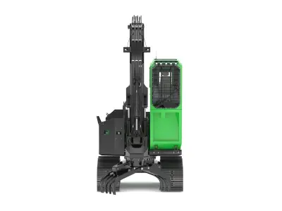 John Deere 2156G Log Loader 3D model