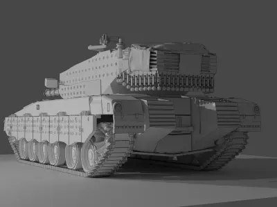 IDF Merkava mark 3 - Batash 3D print model purchase