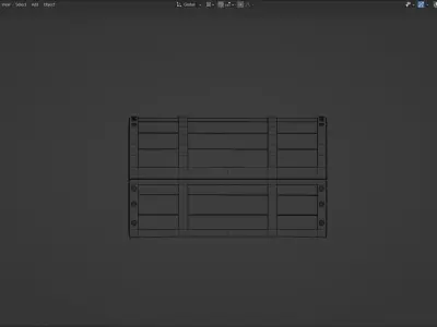 Game-Ready Realistic Chest of treasure Free low-poly 3D model
