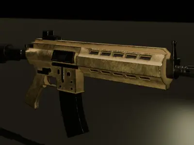 AssaultRifle 3D model