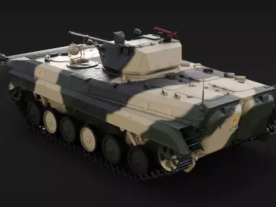 Chinese PLA ZBD-86 IFV 3D model