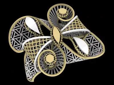 NEW 15 ULTRA LIGHT FUSION RINGS KV 16 TO 30 3D print model