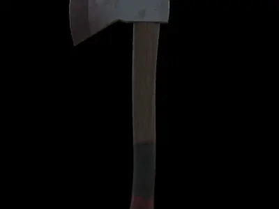 LowPoly Axe  3D model