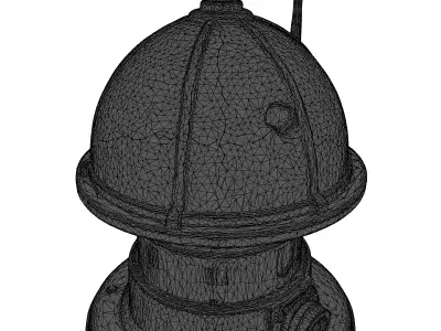 Industrial SciFi Beacon Station 3D model