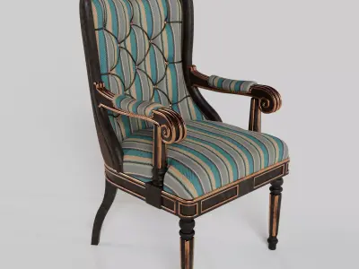 Vintage Armchair 3D model