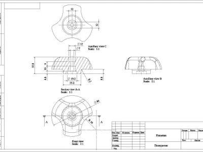Glass Jar and can lid closing machine 3D model