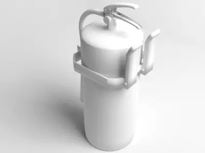Fire Extinguisher 5 3D model