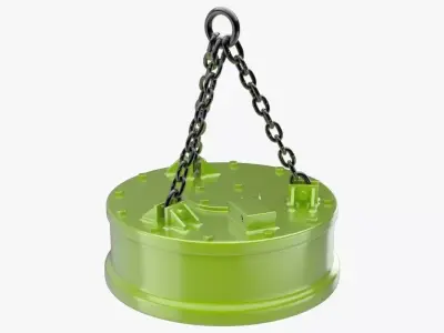 Magnetic Crane 1 3D model