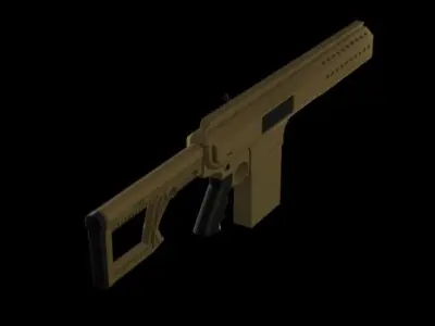 Barrett SSRS Free low-poly 3D model