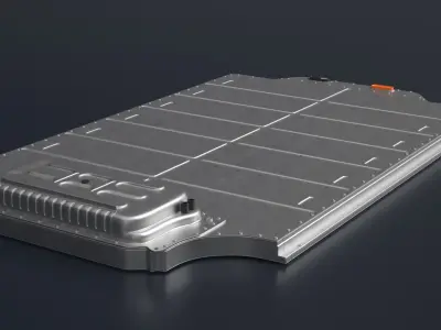 Tesla Model X Battery Pack Module 3D model