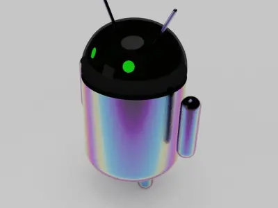 android model with eyes Free 3D model