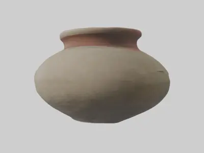 Pottery Model Low-poly 3D model
