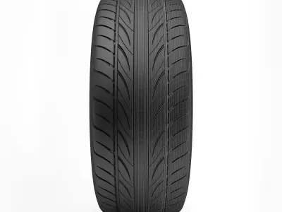 Tire Yokohama S-Drive 3D model
