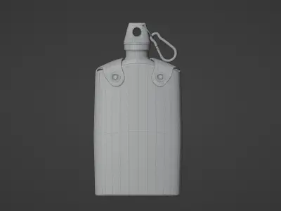 Army Canteen 3D model