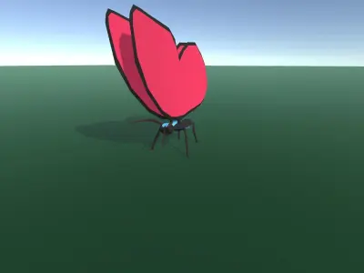 9t5 Low Poly Insects Low-poly 3D model