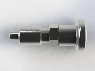 Indexador Elesa Ganter GN 817 8 8 C Indexer 3D model