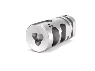 Aero Precision VG6 Gamma 556 Muzzle Brake  Low-poly 3D model