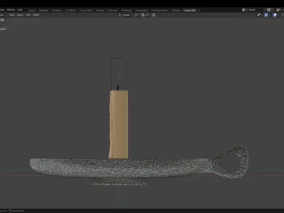Candlestick Candleholder 3D model