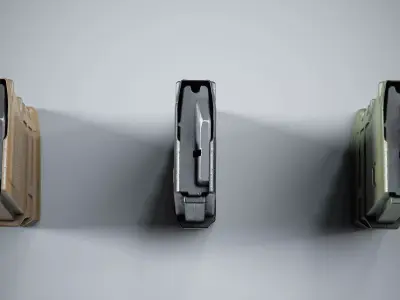 AR M4 Magpul Pmag Magazine Low-poly 3D model purchase