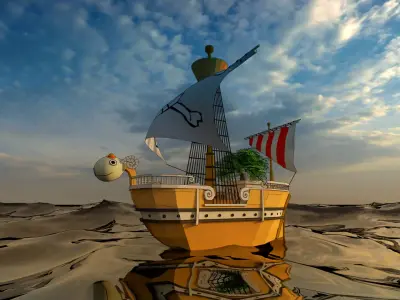Going Merry One Piece  3D model