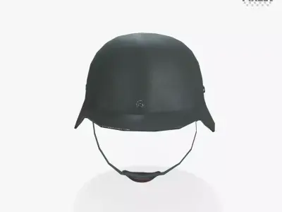 Militery Helmet Low-poly 3D model purchase