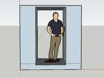 Disinfectant Tunnel 3D model