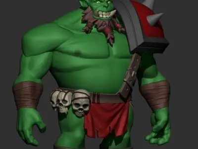 Duroc fanart   3D model