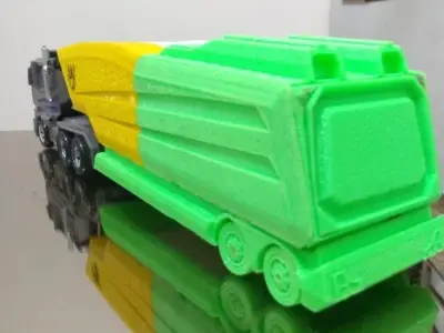 Transformers Menasor Combiner Wars Trailer 3D print model