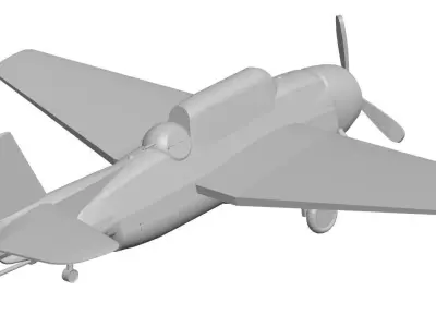 Aircraft 32 3D model
