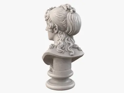 Jacqueline Schubart Bust 3D model