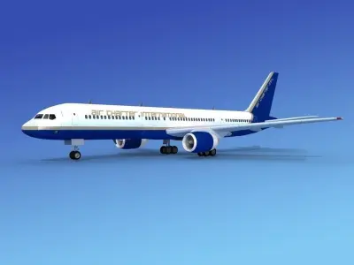 Boeing 757-200 Air Charter Intl 3D model