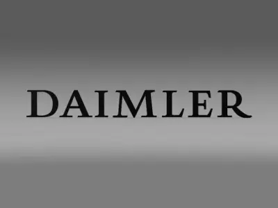 daimler logo 3D model by Sergey
