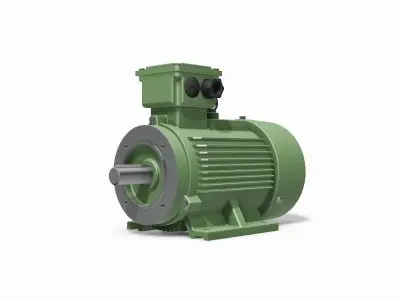 100L B34a Top IEC electric motor - 3D CAD model 3D model