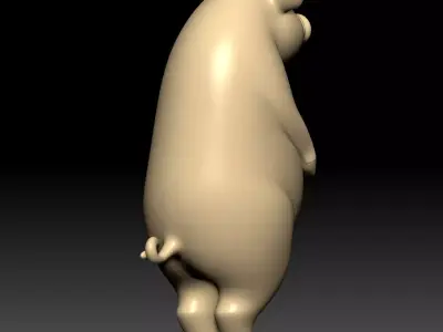 Pig Sculpture 3D model