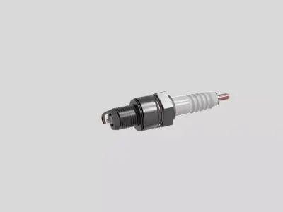 spark plug 3D model purchase