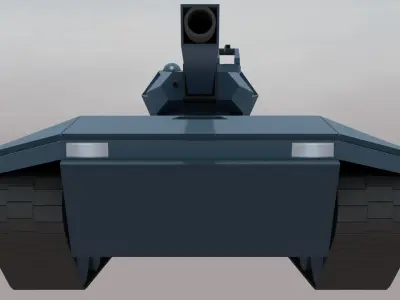  MBT mk1 Minotaur Low-poly 3D model