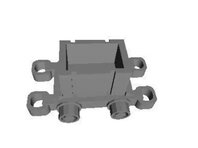 Mine Wagon Free 3D model