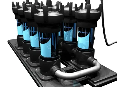 Water Pump - Filter 3D model