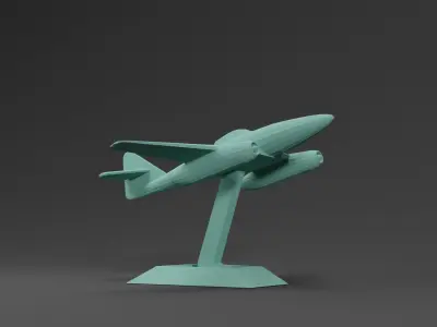 Me 262 Plane 3D print model