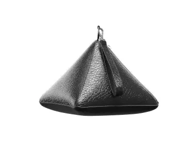Triangle Leaher Pocket 3D model