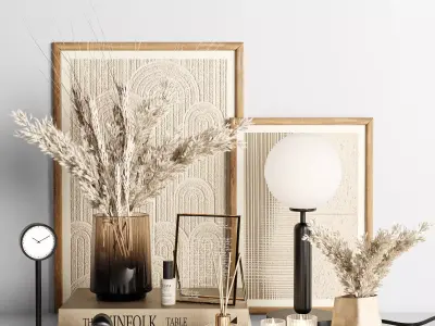 Decorative Set 3D model purchase