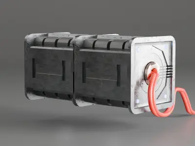 3D Model of SIFY Generator Low-poly 3D model