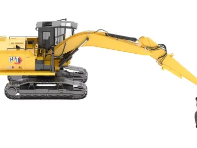 Forest Machines FM538 3D model