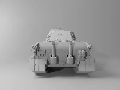 TIGER 2  3D print model