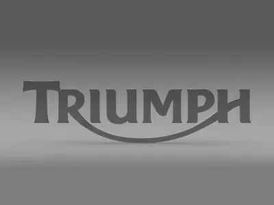 Triumph 3d Logo 3D model