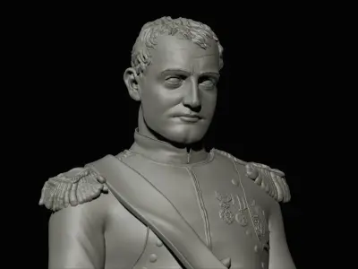 napoleon bonaparte 3D print model purchase
